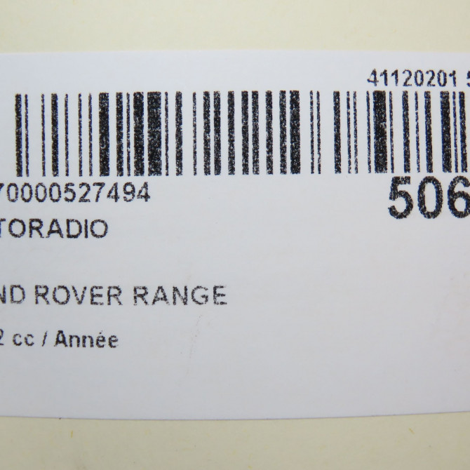 Autoradio occasion LAND ROVER RANGE ROVER EVOQUE Phase 2 06-2015->... 8