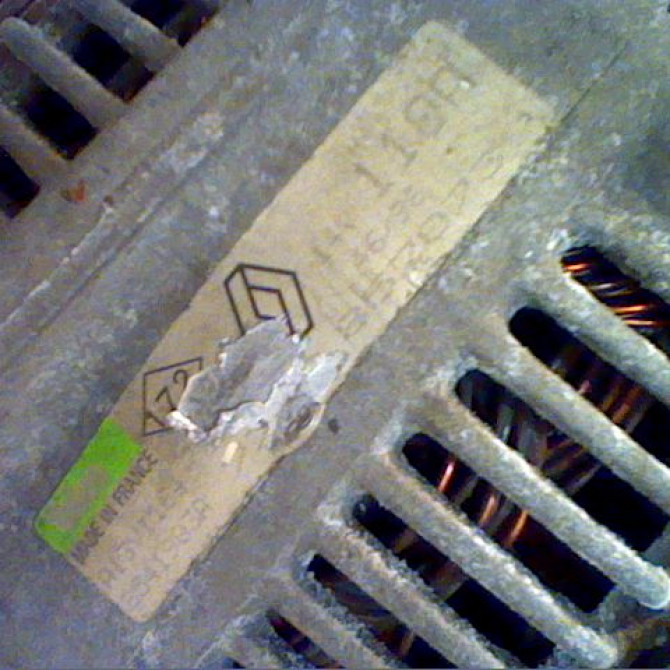 Alternateur occasion RENAULT SCENIC I Phase 1 09-1996->08-1999 7700436626 3