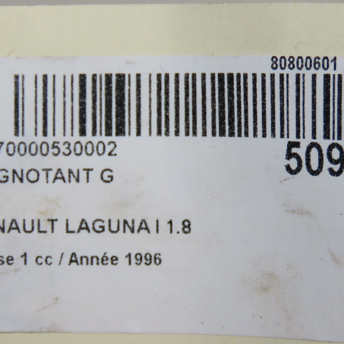 Clignotant gauche occasion RENAULT LAGUNA I Phase 1 01-1994->04-1998 1.8 7711130007 5