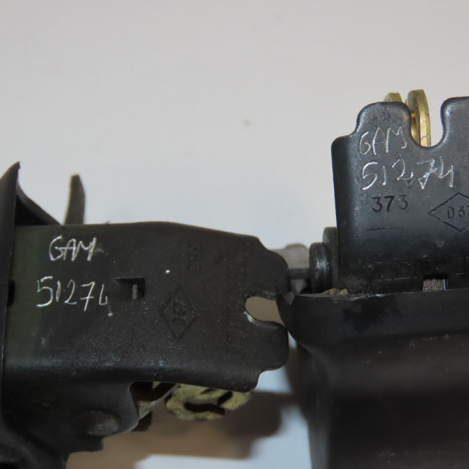 Serrure porte battante arg occasion RENAULT KANGOO I Phase 2 03-2003->06-2010 1.9 DCI 8v 85ch 4