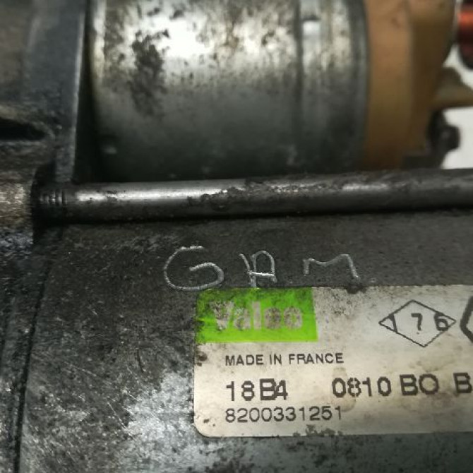 Démarreur occasion RENAULT SCENIC II Phase 1 03-2004->09-2006 1.5 DCI 100ch 8200331251 3