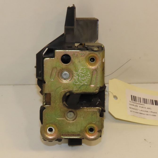 Serrure porte arg occasion RENAULT LAGUNA I Phase 2 04-1998->11-2000 7701038439 1