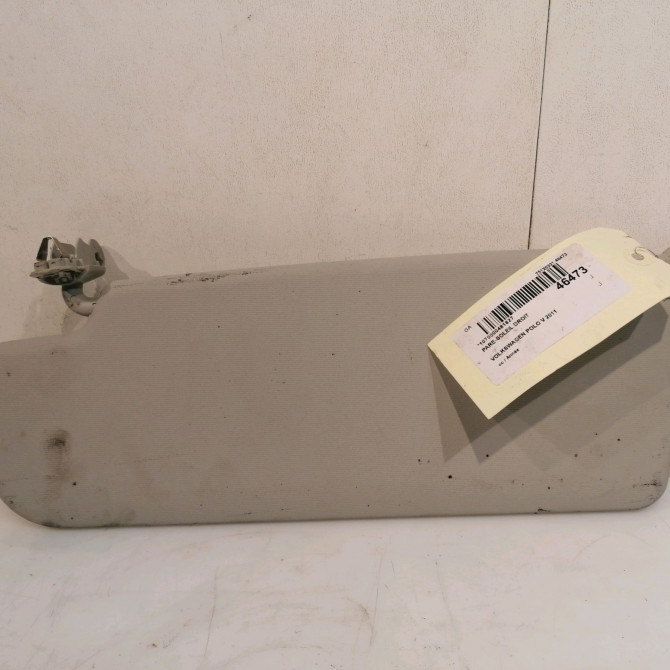 Pare-soleil droit occasion VOLKSWAGEN POLO V POLO V Phase 1 2009-09-01->2014-05-31 1.6 TDI 90ch 6R0857552AL2F4 2