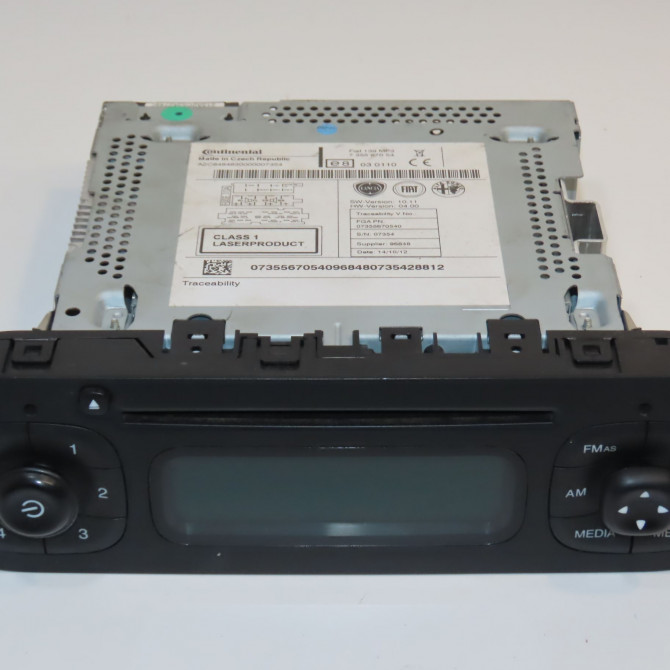 Autoradio occasion FIAT PANDA III Phase 1 01-2012->... 1.2i 69ch 1