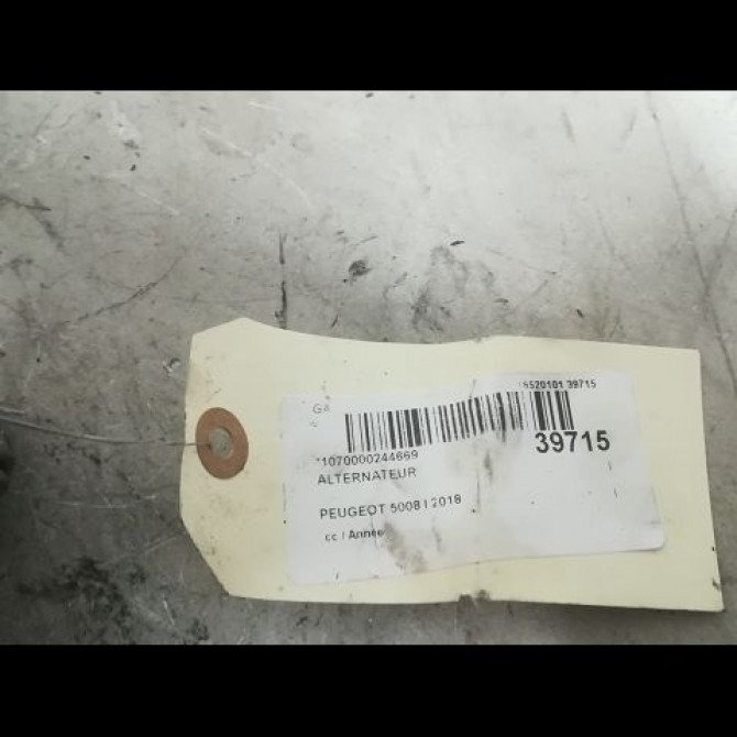 Alternateur occasion PEUGEOT 5008 II 9824742880 6