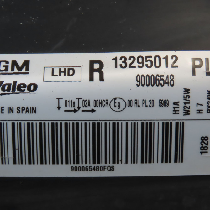 Phare droit occasion OPEL CORSA IV Phase 2 01-2011->03-2015 1.3 CDTI 75ch 95511328 4