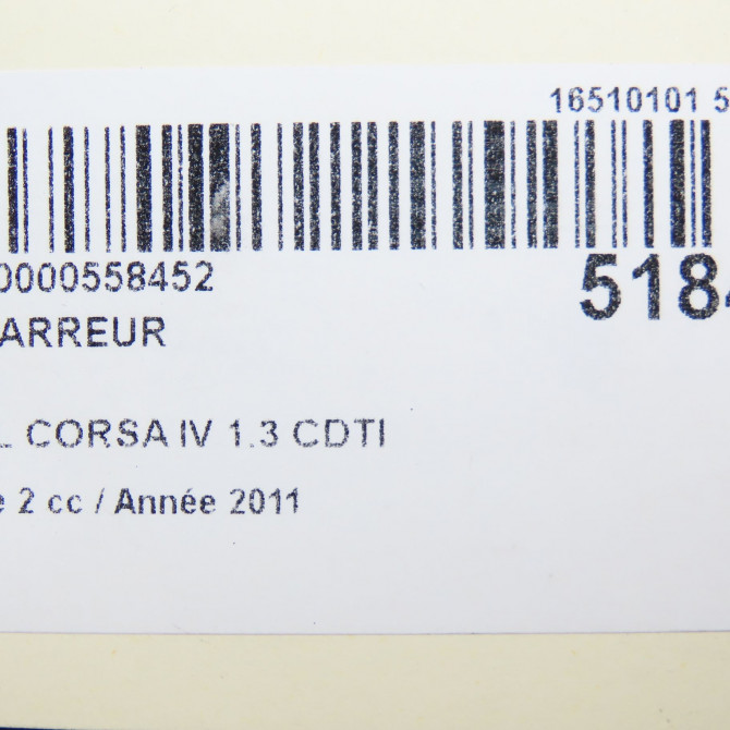 Démarreur occasion OPEL CORSA IV Phase 2 01-2011->03-2015 1.3 CDTI 75ch 55578093 7