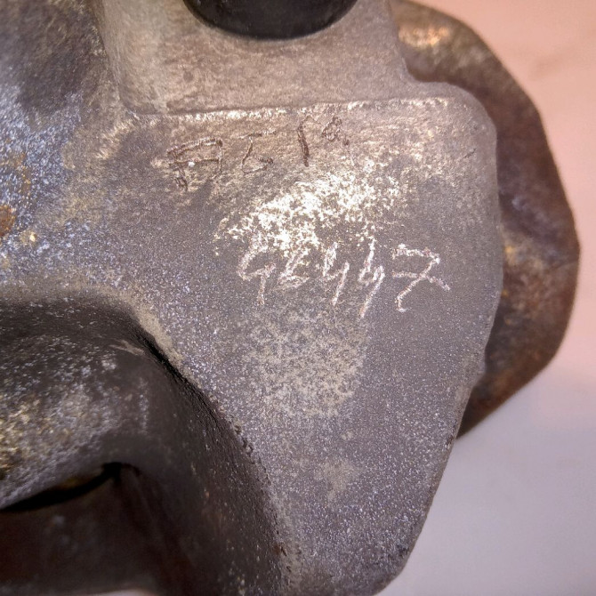 Etrier de frein arrière gauche occasion CITROEN DS3 1672362480 3