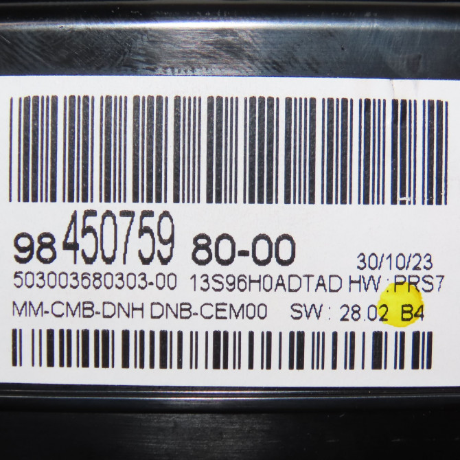 Compteur occasion CITROEN C5 AIRCROSS 9845075980 4