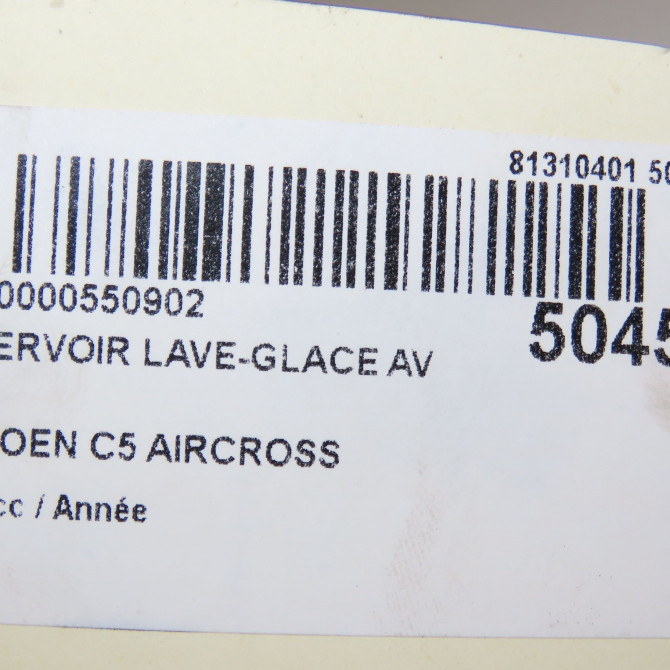 Reservoir lave-glace avant occasion  9826400780 5