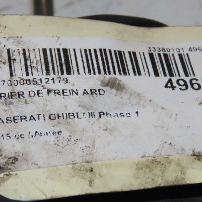 Etrier de frein arrière droit occasion  670006313 4