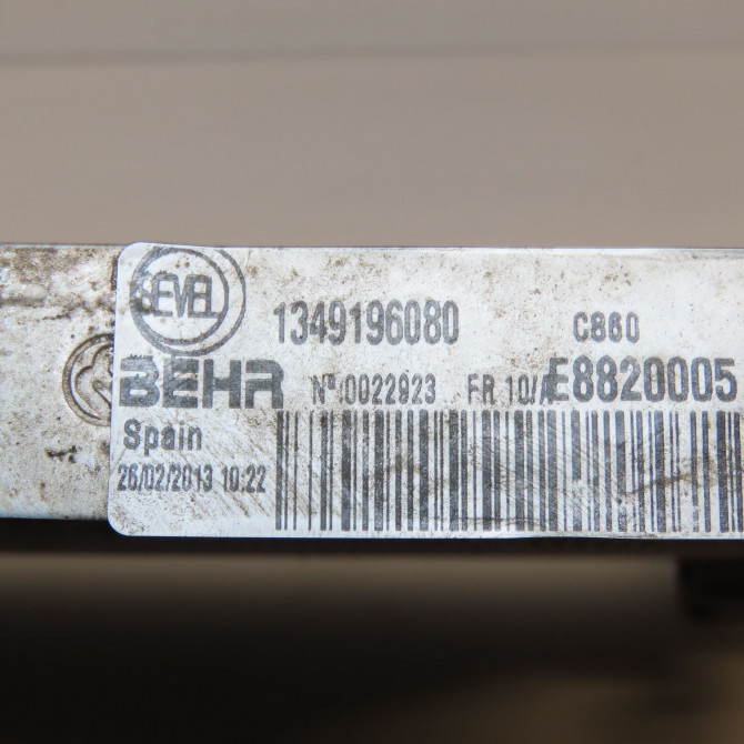 Radiateur occasion FIAT DUCATO III Phase 1 06-2006->10-2014 1349196080 3