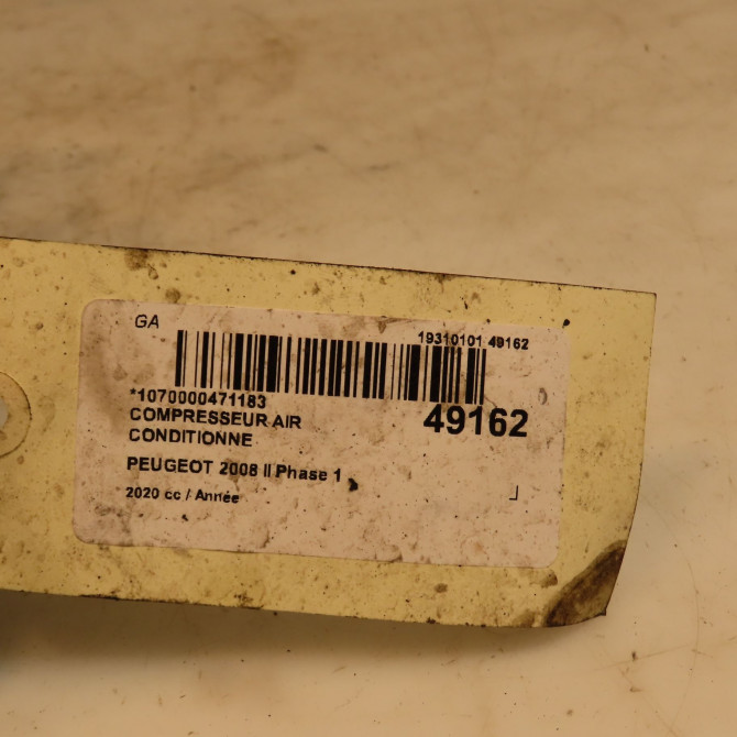 Compresseur air conditionne occasion PEUGEOT 9828684880 5