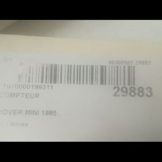 Compteur occasion ROVER MINI 3