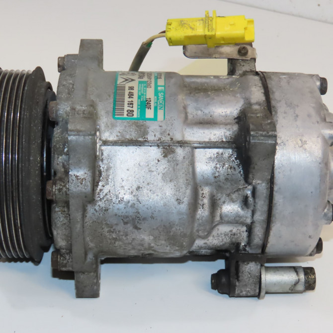 Compresseur air conditionne occasion FIAT ULYSSE II Phase 1 09-2002->06-2010 2.2 JTD 9639109580 2