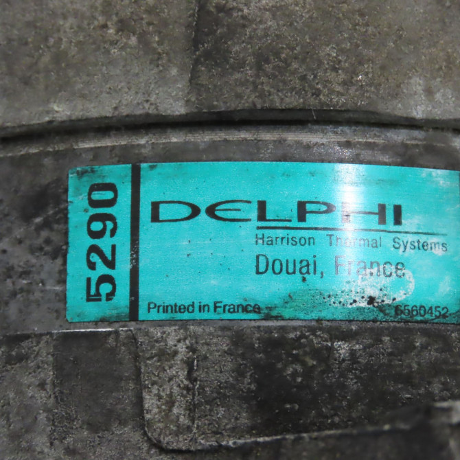 Compresseur air conditionne occasion CITROEN C5 I Phase 1 03-2001->09-2004 2.0 HDi 110ch 6453AQ 6