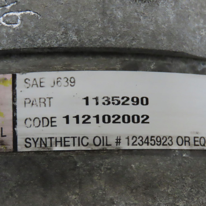 Compresseur air conditionne occasion CITROEN C5 I Phase 1 03-2001->09-2004 2.0 HDi 110ch 6453AQ 7