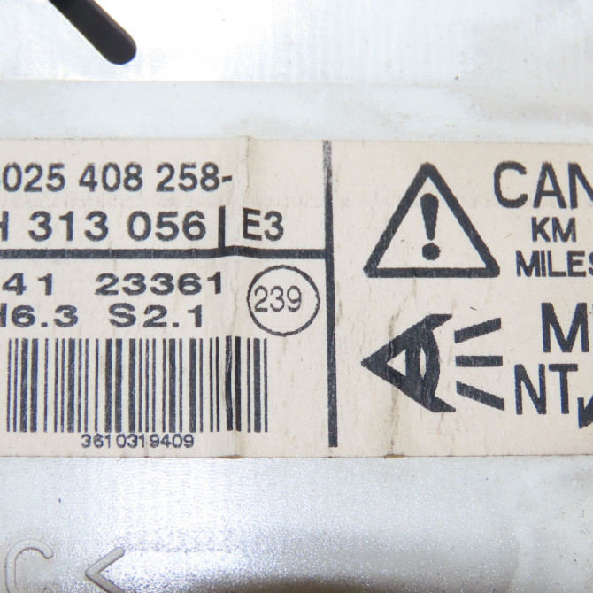 Compteur occasion RENAULT ESPACE III Phase 1 12-1996->09-2002 2.2 DCI 130ch 6025371155 5