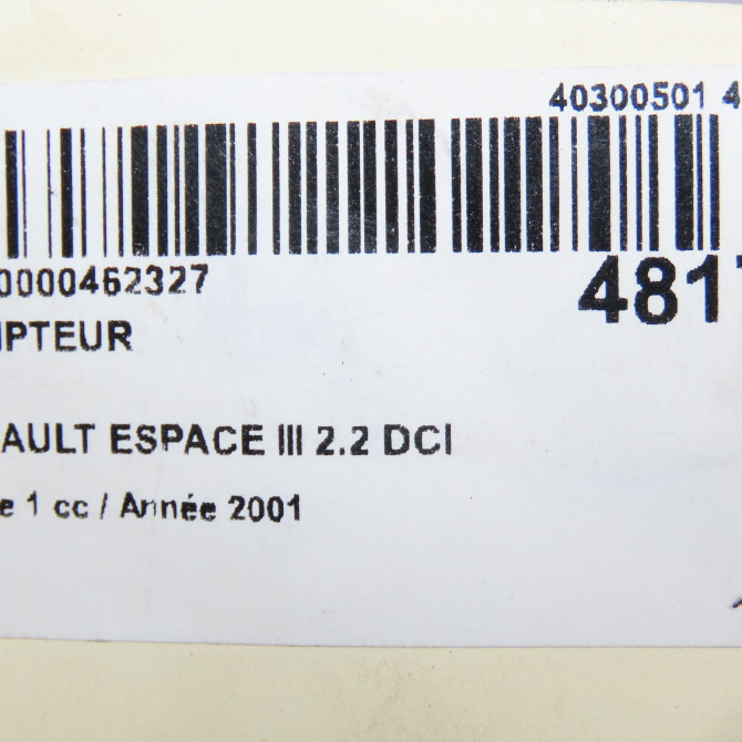 Compteur occasion RENAULT ESPACE III Phase 1 12-1996->09-2002 2.2 DCI 130ch 6025371155 7