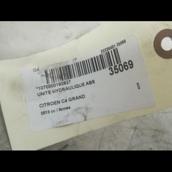 Unité hydraulique ABS occasion CITROEN C4 GRAND PICASSO II Phase 1 04-2013->... 1611340780 3