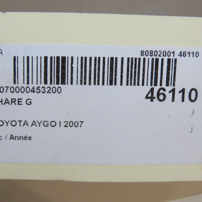 Phare gauche occasion TOYOTA AYGO I 811700H011 5