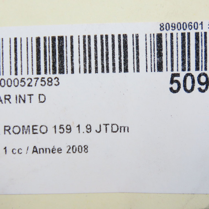 Feu arrière intérieur droit occasion ALFA ROMEO 159 Phase 1 09-2005->05-2013 1.9 JTDm 120ch 50504819 5