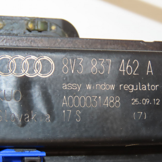 Mecanisme + moteur lève-glace avant droit occasion  8V3837462A 6