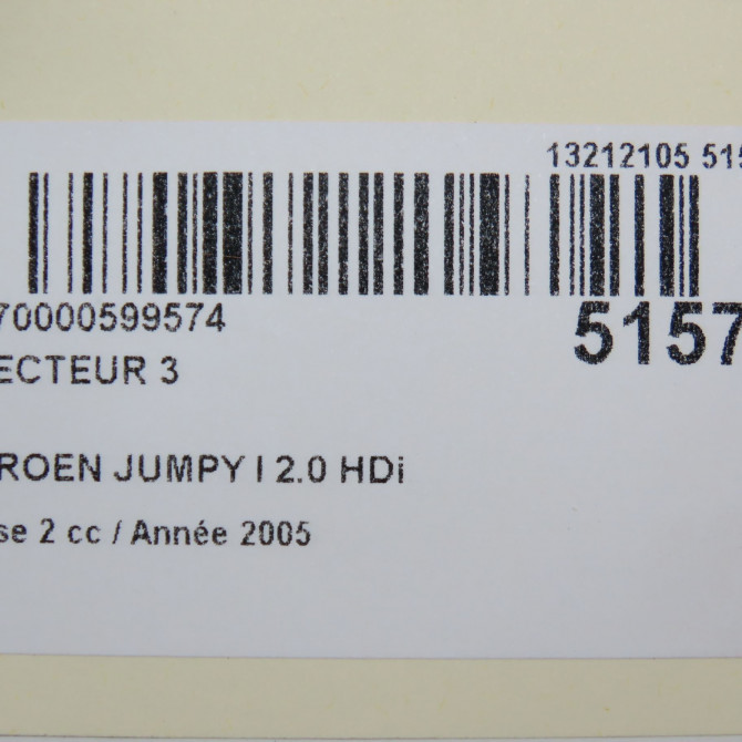 occasion CITROEN JUMPY I Phase 2 01-2004->12-2006 2.0 HDi 95ch 5
