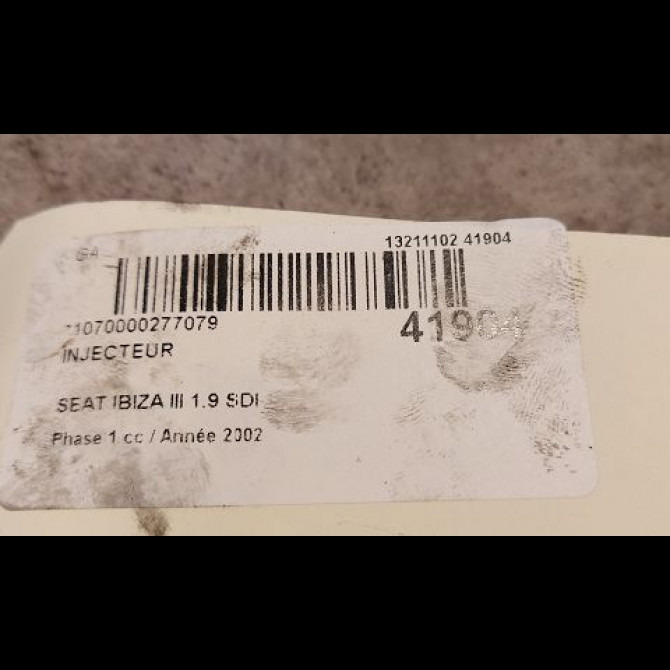 Injecteur occasion SEAT IBIZA III Phase 1 03-2002->03-2006 1.9 SDI 28130203F 2