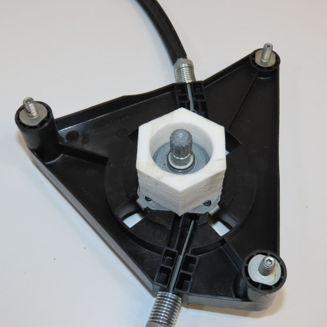 Mécanisme lève-glace avant droit occasion PEUGEOT 108 Phase 1 06-2014->... 1.0 VVTI 68ch B001019680 3