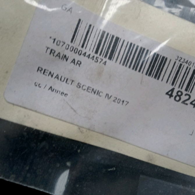 Train arrière occasion RENAULT SCENIC IV 555017273R 3