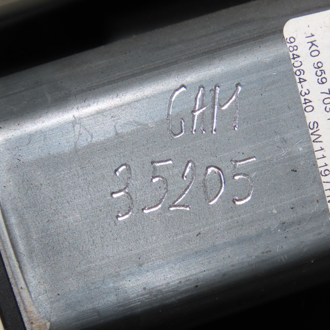 Mecanisme+moteur leve-glace arg occasion VOLKSWAGEN PASSAT V Phase 1 03-2005->10-2010 2.0 TDI 140ch 3C9839461L 7