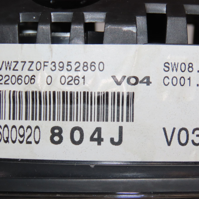 Compteur occasion VOLKSWAGEN POLO IV Phase 2 05-2005->09-2009 1.4 TDI 70ch 6Q0920843XZ06 6