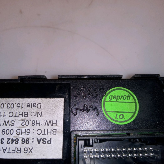 Commande de chauffage occasion CITROEN C6 Phase 1 12-2005->03-2013 2.2 HDI 170ch 3