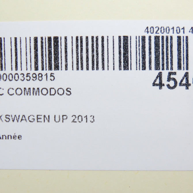 Bloc commodos occasion VOLKSWAGEN UP 1S09535079B9 6