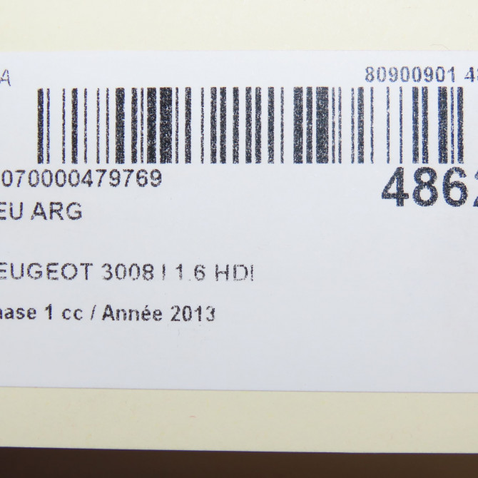 Feu arrière gauche occasion PEUGEOT 3008 I Phase 1 04-2009->12-2013 1.6 HDI 115ch 6350HC 6