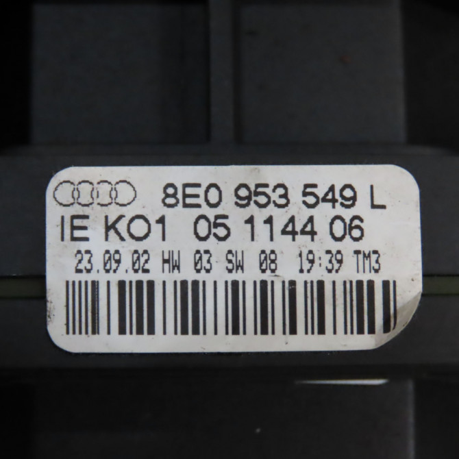 Bloc commodos occasion AUDI A4 II Phase 1 01-2001->11-2004 2.5 TDi 163ch 6