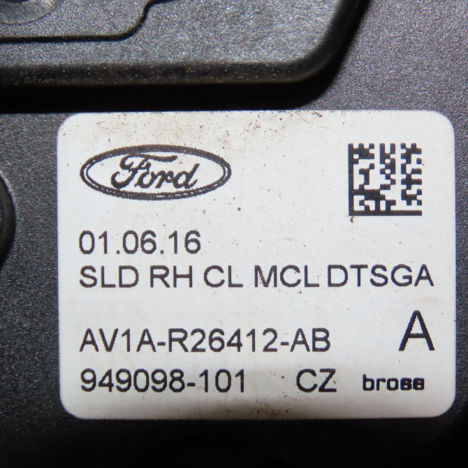 Serrure porte coulissante d occasion FORD B-MAX Phase 1 06-2012->... 1.0i 125ch 1846623 4