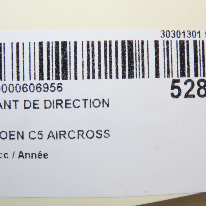 Volant de direction occasion CITROEN C5 AIRCROSS 98422701ZD 8