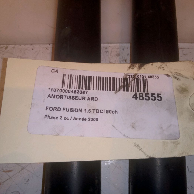Amortisseur arrière droit occasion FORD FUSION Phase 2 10-2005->09-2011 1.6 TDCI 90ch 1305638 3