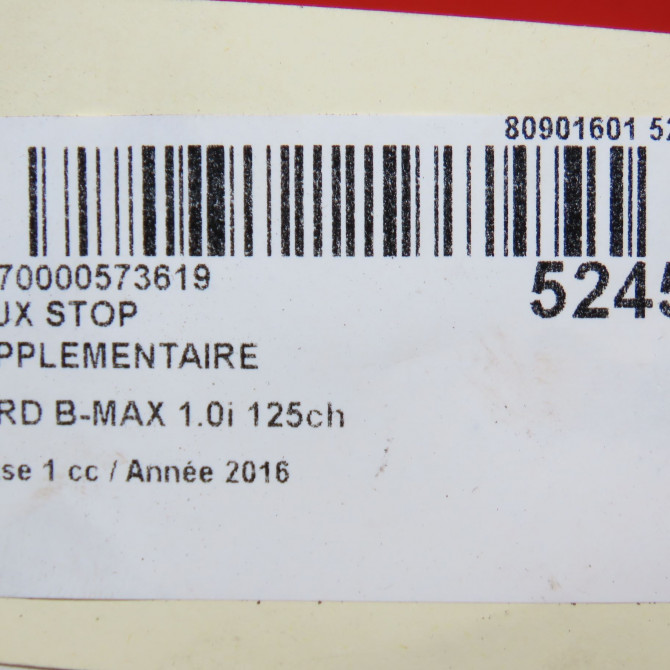 Feux stop supplementaire occasion FORD B-MAX Phase 1 06-2012->... 1.0i 125ch 2414651 5