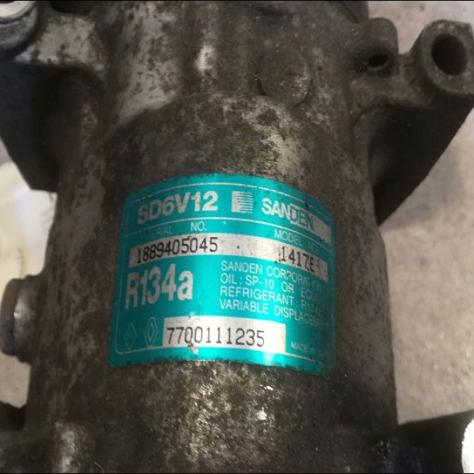 Compresseur air conditionne occasion RENAULT CLIO II Phase 1 03-1998->06-2001 1.9 D 65ch 8200509067 3