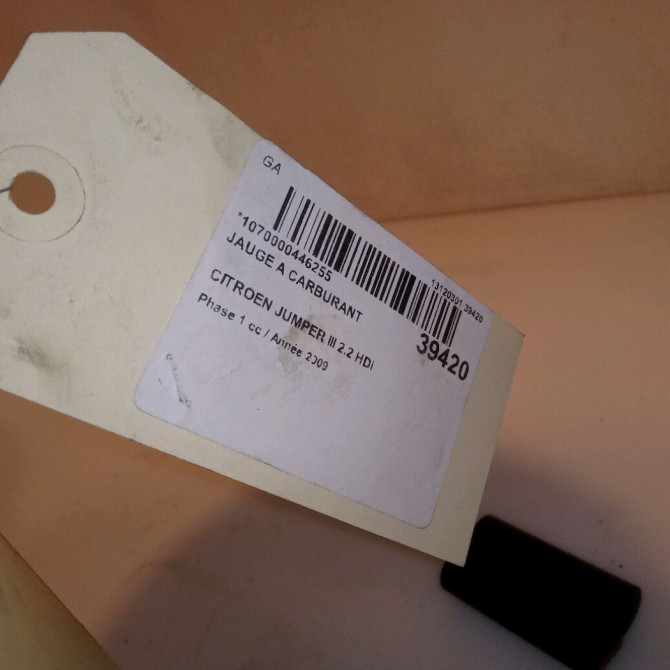 Jauge a carburant occasion CITROEN JUMPER III Phase 1 06-2006->... 2.2 HDi 100ch 1650156880 4