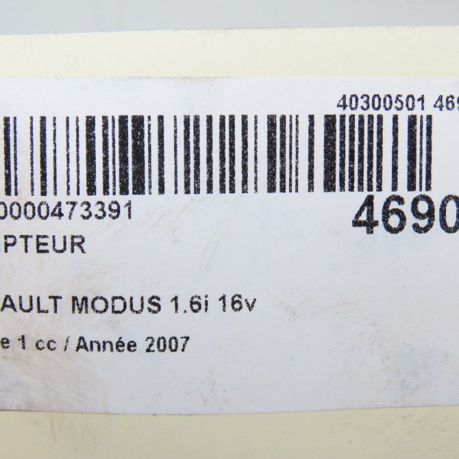 Compteur occasion RENAULT MODUS Phase 1 09-2004->12-2007 1.6i 16v 8200699916 5
