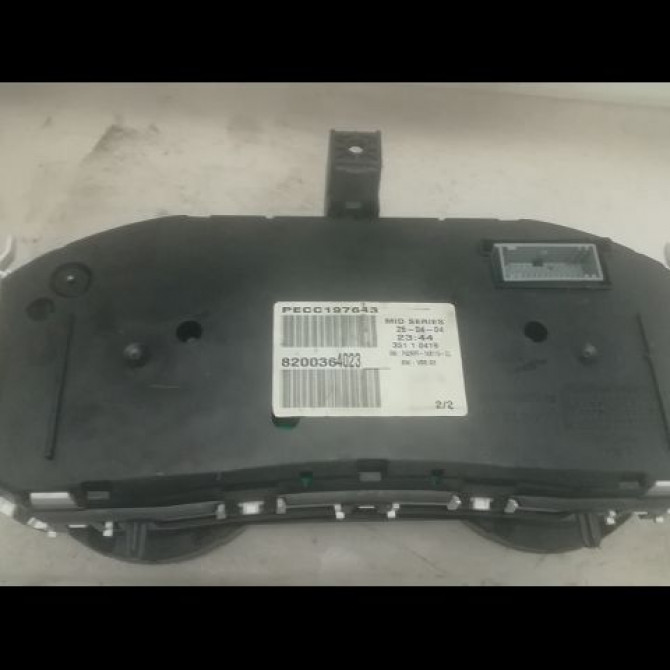 Compteur occasion RENAULT MEGANE II Phase 1 09-2003->12-2005 1.6 16v 8200364027 2