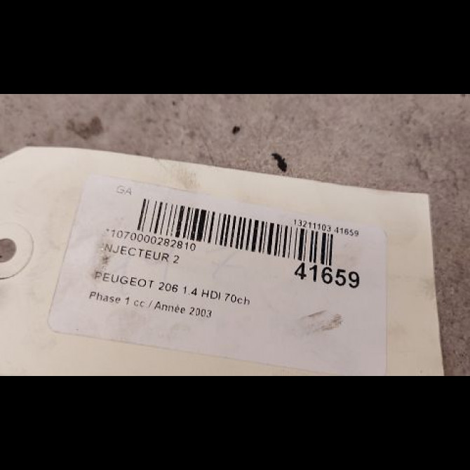 occasion PEUGEOT 206 Phase 1 09-1998->03-2009 1.4 HDI 70ch 198089 3