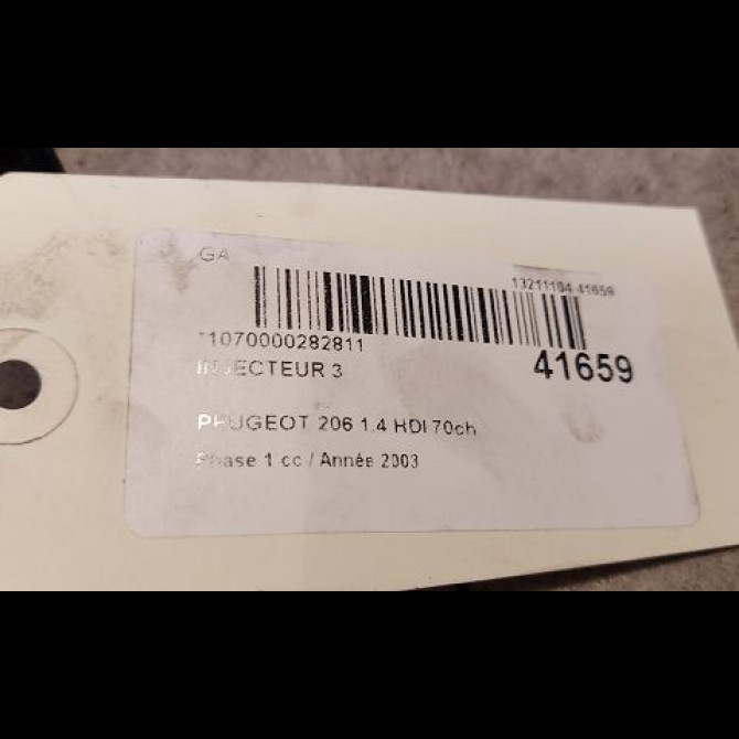 occasion PEUGEOT 206 Phase 1 09-1998->03-2009 1.4 HDI 70ch 198089 3