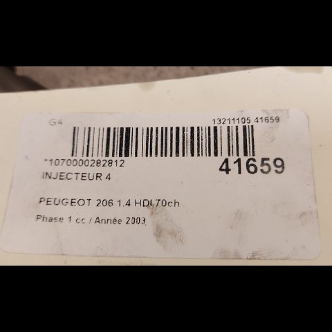 occasion PEUGEOT 206 Phase 1 09-1998->03-2009 1.4 HDI 70ch 198089 3