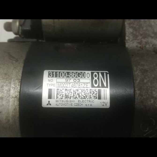 Démarreur occasion SUZUKI SWIFT III Phase 1 03-2005->09-2011 1.3i 90ch 3110063J00 4