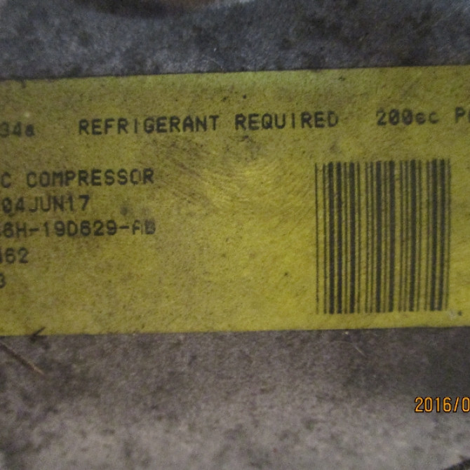 Compresseur air conditionne occasion FORD FIESTA V Phase 1 09-2002->10-2005 1.3i 1405818 4